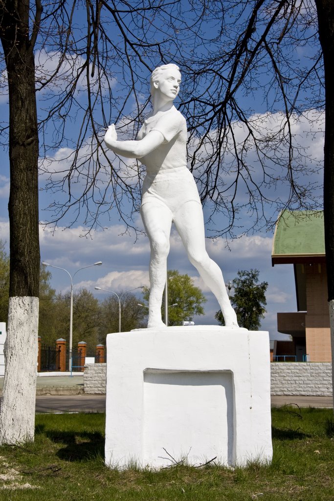 Stadium, sculpture by Ураган