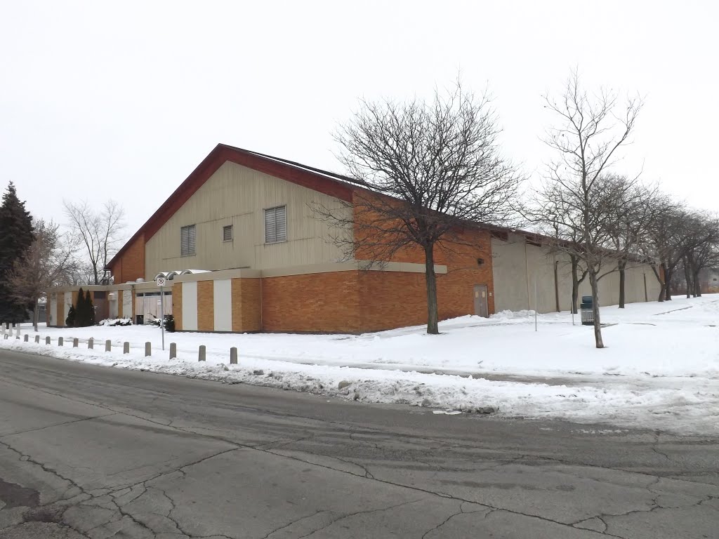 Adstoll Arena, Windsor, Ontario (Destroyed 2014) by Mikhail-Kolnik