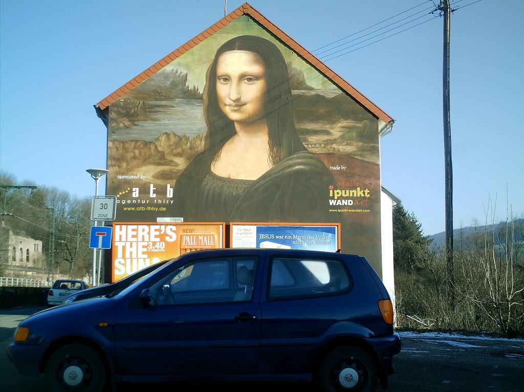 Mona Lisa zu St.Wendel by Englert Oswin