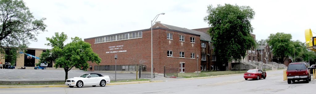 2013 Aug - Chicago Heights, IL - Washington School by Pano Ramio