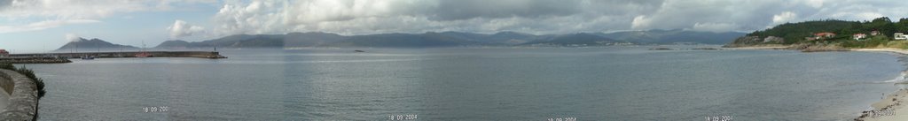 Monte Louro desde Porto do Son by angel l. filgueiras