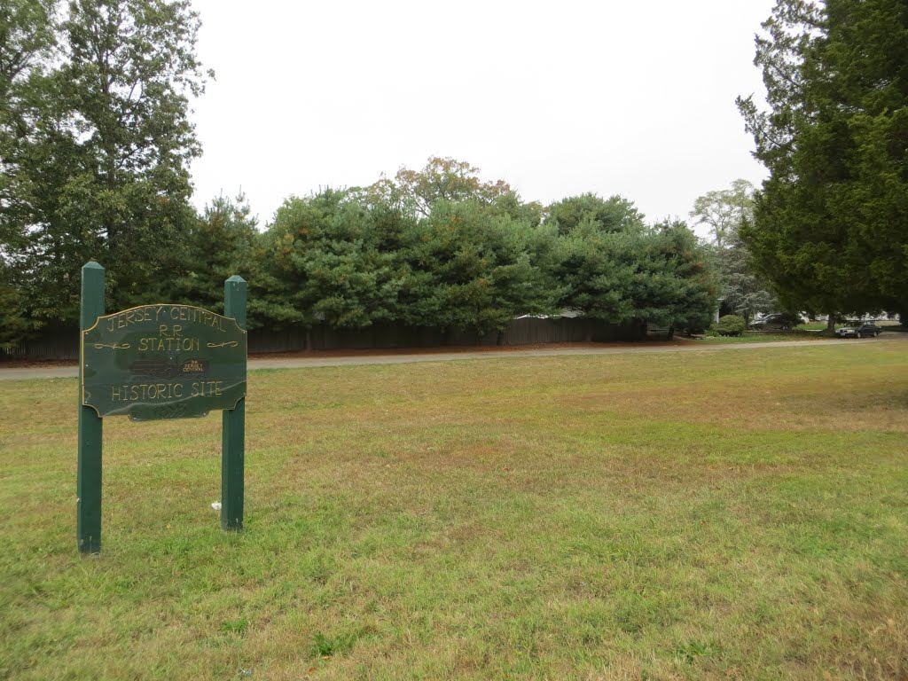 Jersey Central RR Station Historic Site by Adam Elmquist