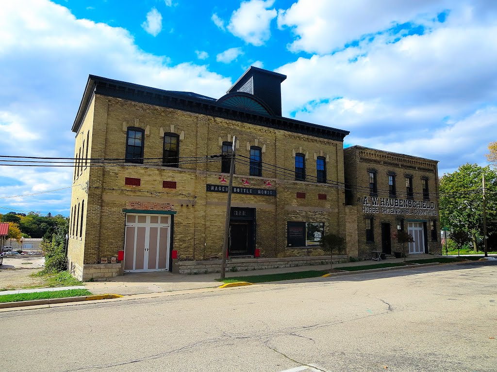 Heger Company Bottling Works Building by Corey Coyle