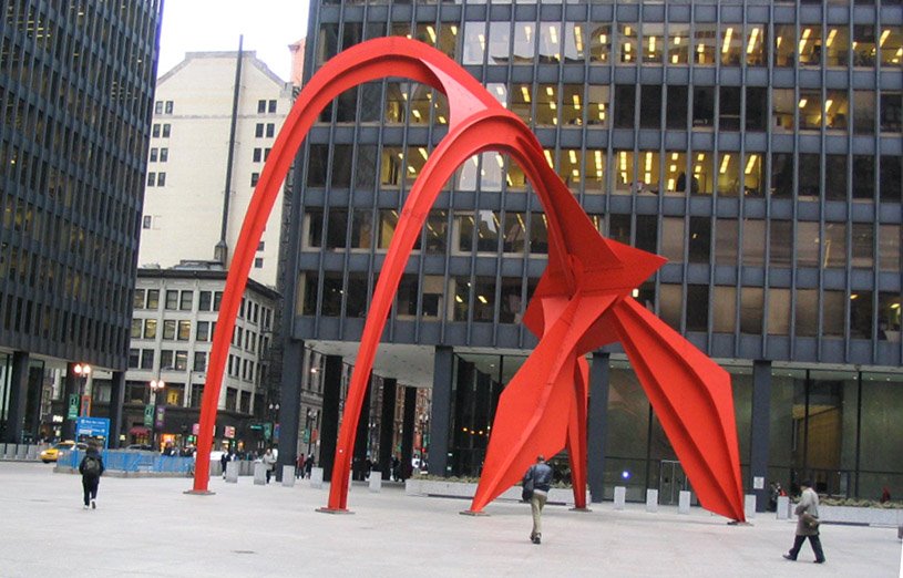 Calder_Flamingo - Chicago by GregFW