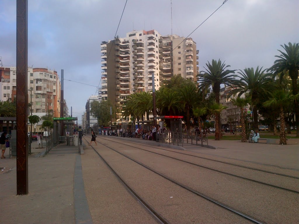 Casa Voyageurs tram station by Sam Nabi