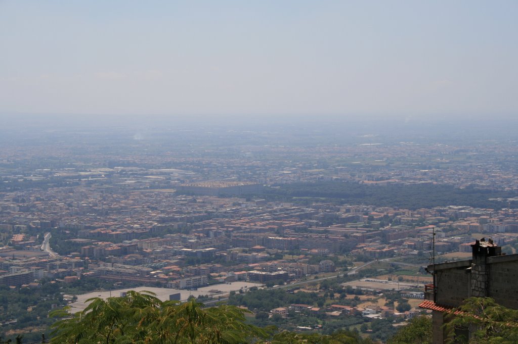 Panorama caserta vecchia by palange