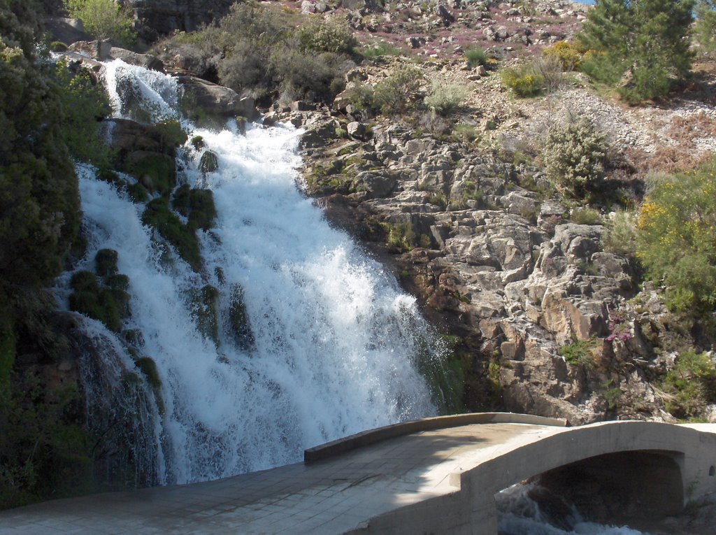 Cascata perto da barragem de Vilarinho das Furnas, Gerês, Portugal by Ricardo Cardoso