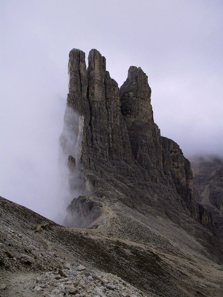 Le torri del Vajolet, Dolomiti by Michele Benvegnu