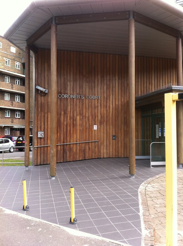 Southwark Coroner's Court, SE1 by Bermondsey Map