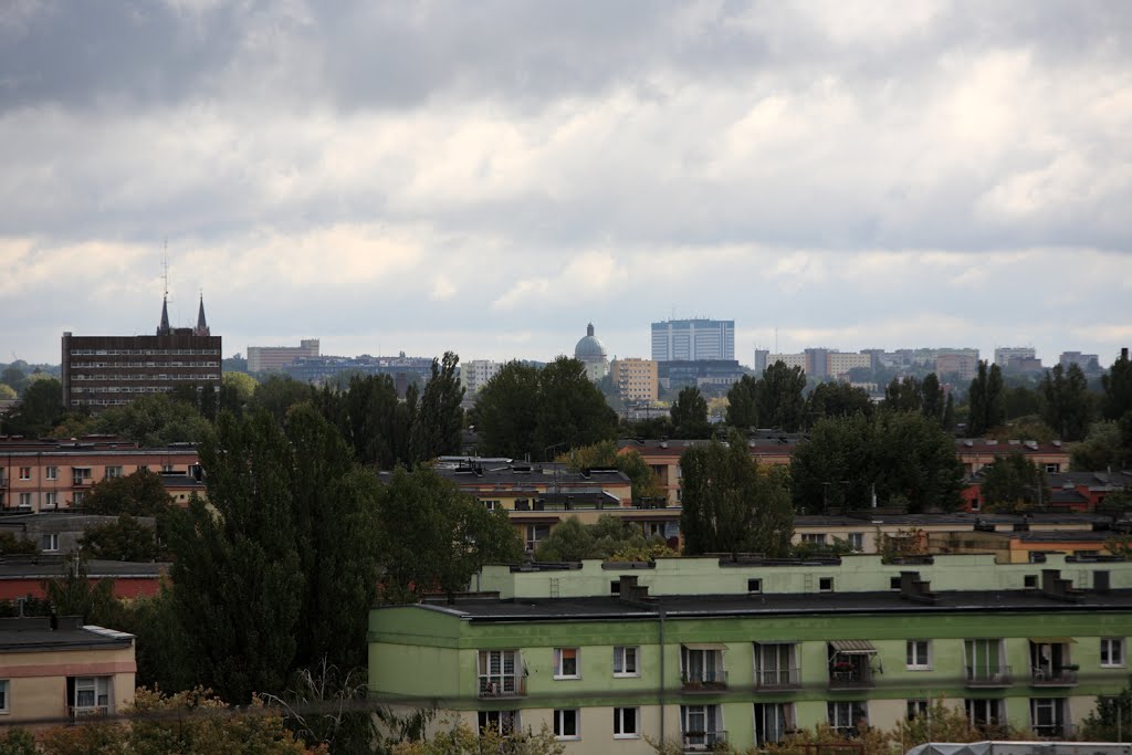 Łódź-panorama miasta by ksp01marek