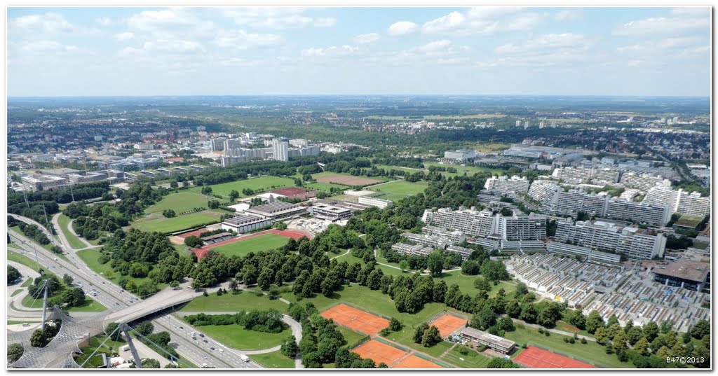 From Olympia Tower - Munich - Germany by B47