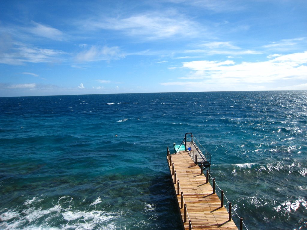 Dock, Royal Davui Island by catlin.wolfard