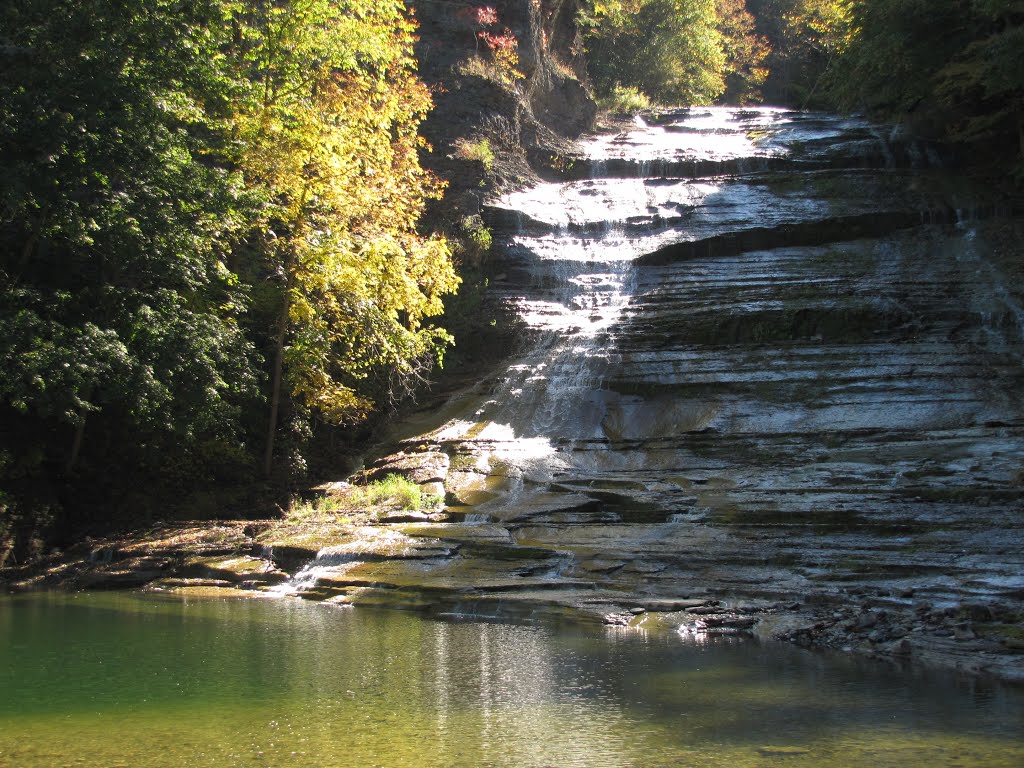 Buttermilk Falls by Chris Sanfino