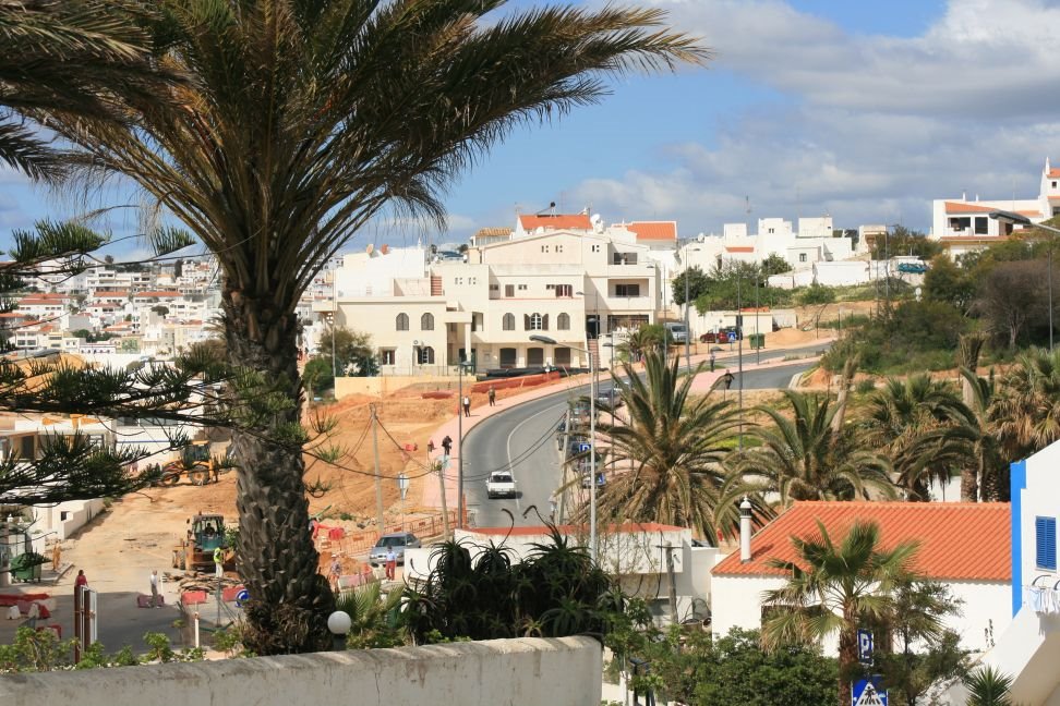 Albufeira, seen from Hotel Alisios by Romain Schwartz