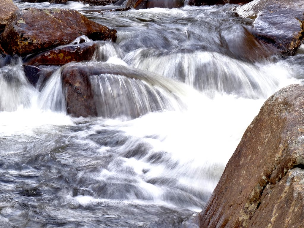 Wildcat River Falls, Jackson New Hampshire by Taoab