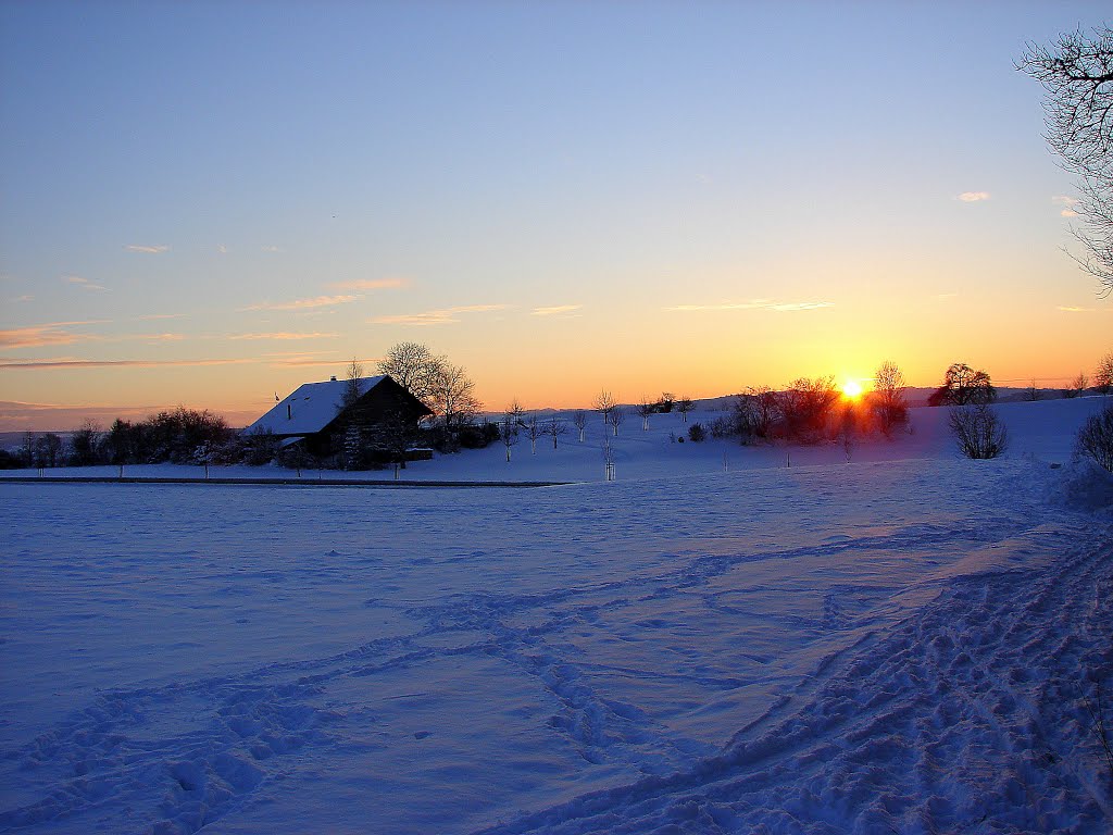 Sonnenuntergang in Remetschwil by ToA