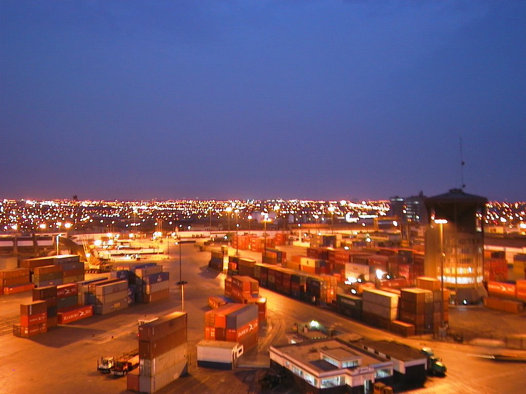 View of Lima from Callao by Gabriele Giuseppini