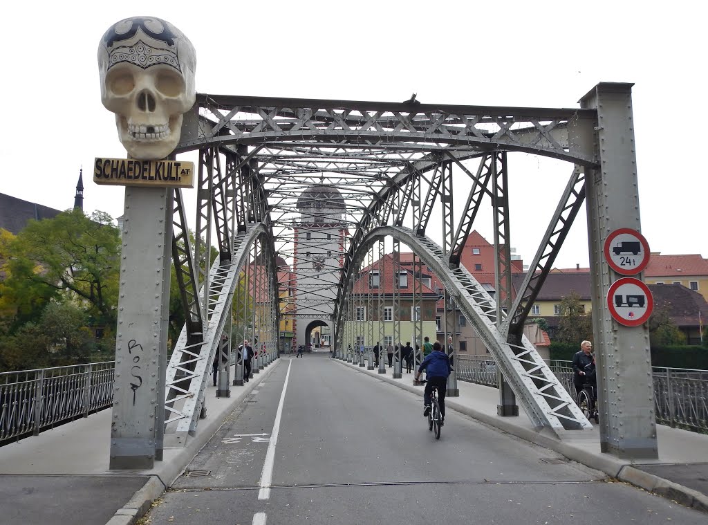 Murbrücke in Leoben by Qwesy