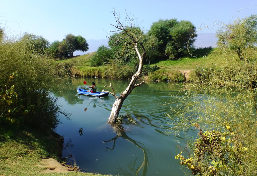 RAFTING THE JORDAN RIVER by cohensharli