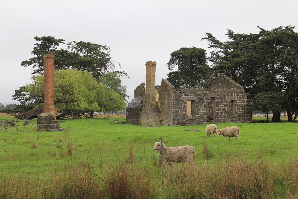 Old cottage near Ararat, Victoria by Theo V L