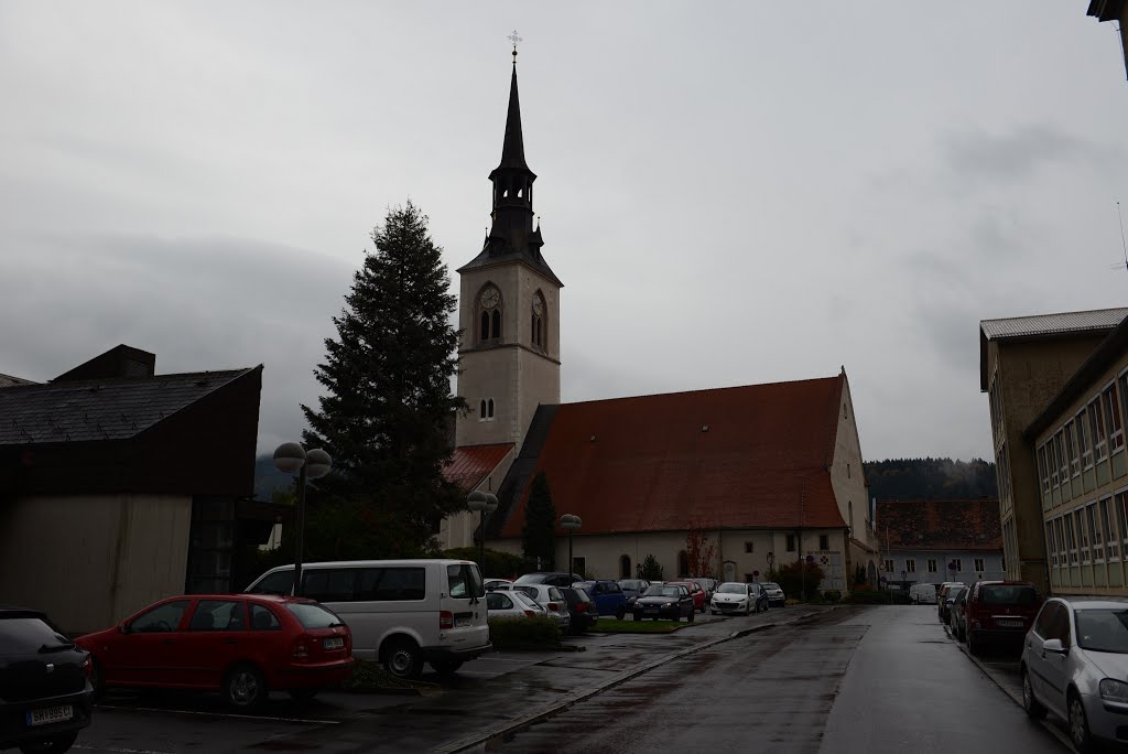 Bruck an der Mur, Stadtpfarrkirche Mariae Geburt by Manuela Gößnitzer