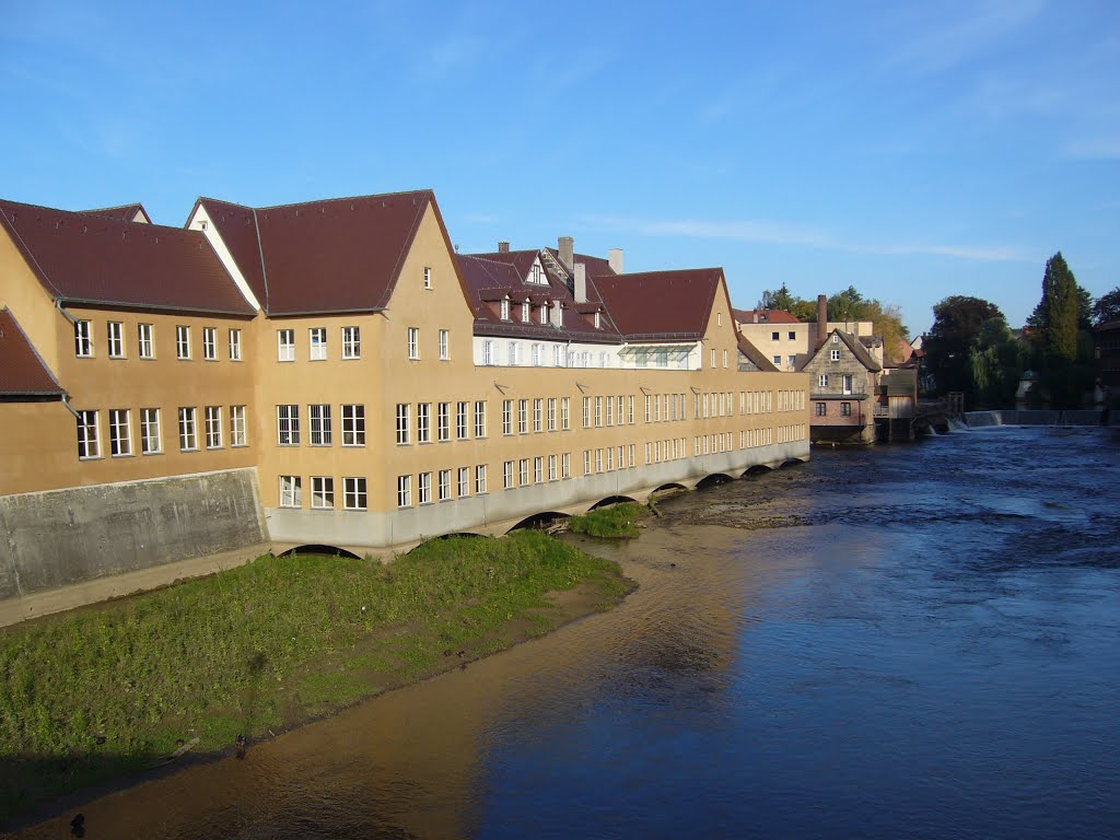 Industriemuseum Lauf III : Ventilfabrik (links), dahinter Mühle und Schmiede by Mauerschwalbe