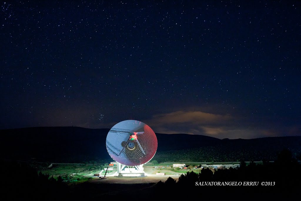 SARDINIA RADIO TELESCOPE by Salvatorangelo Erriu