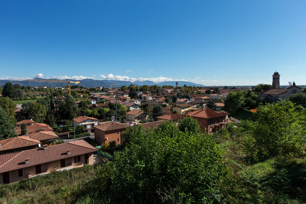 Rovato, Vista da Monte Orfano - Brescia by Giannifmi