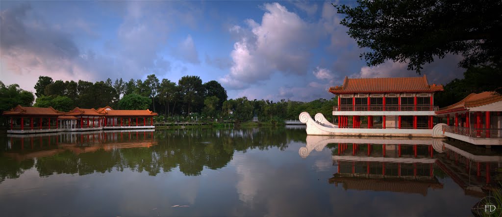 Chinise Garden by Fabdub