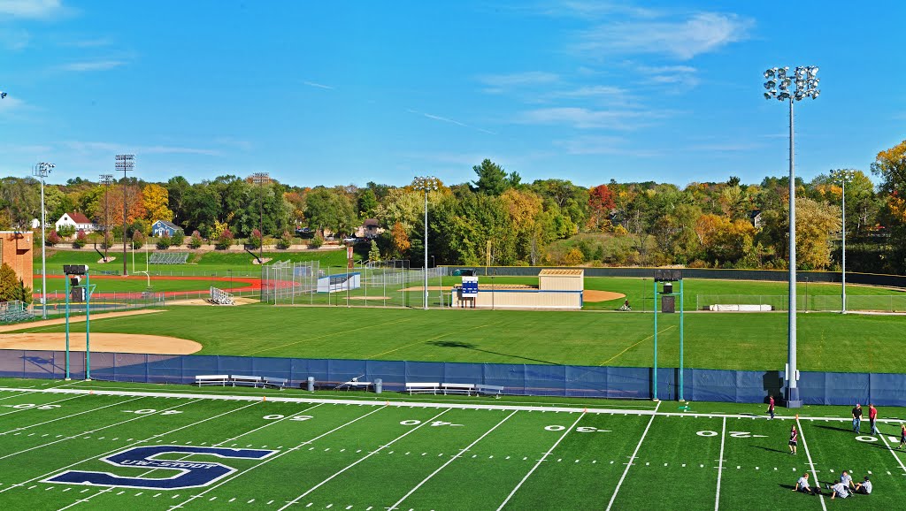 UW-Stout Athletic Fields by Aaron Carlson