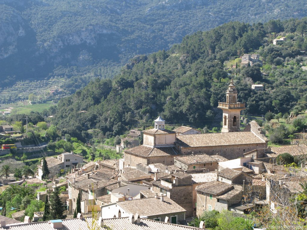 Blick auf das untere Valldemossa by Andreas Schwope