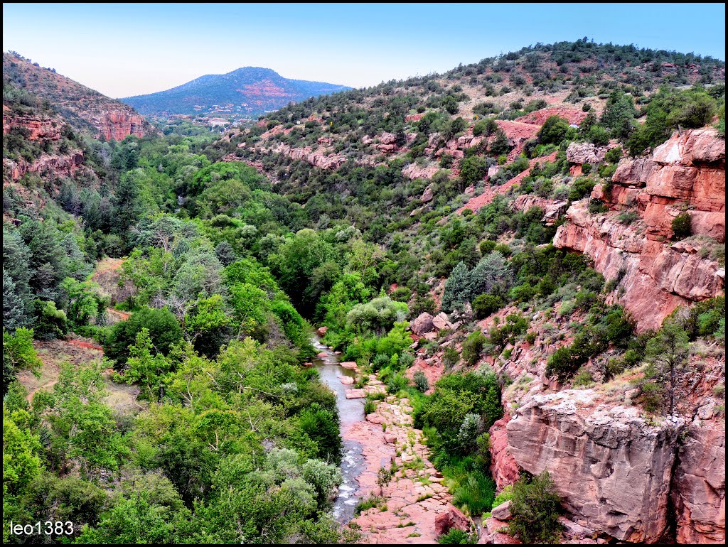 On the road ,Arizona 89 A ,Oak Creek Sedona..© by leo1383 by leo1383