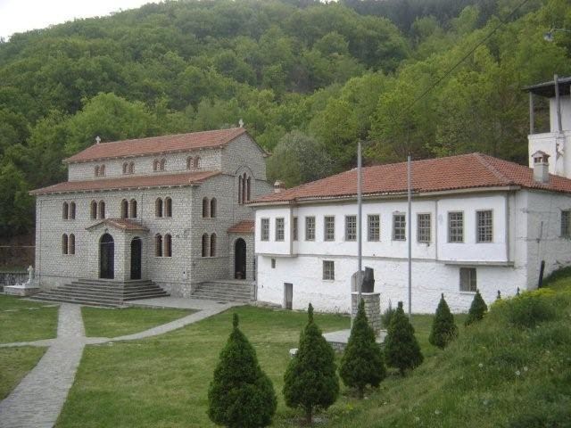 Monastery of Ayios Nikolaos at Kastoria (Tsirilovo over Korisos) by Ioannis