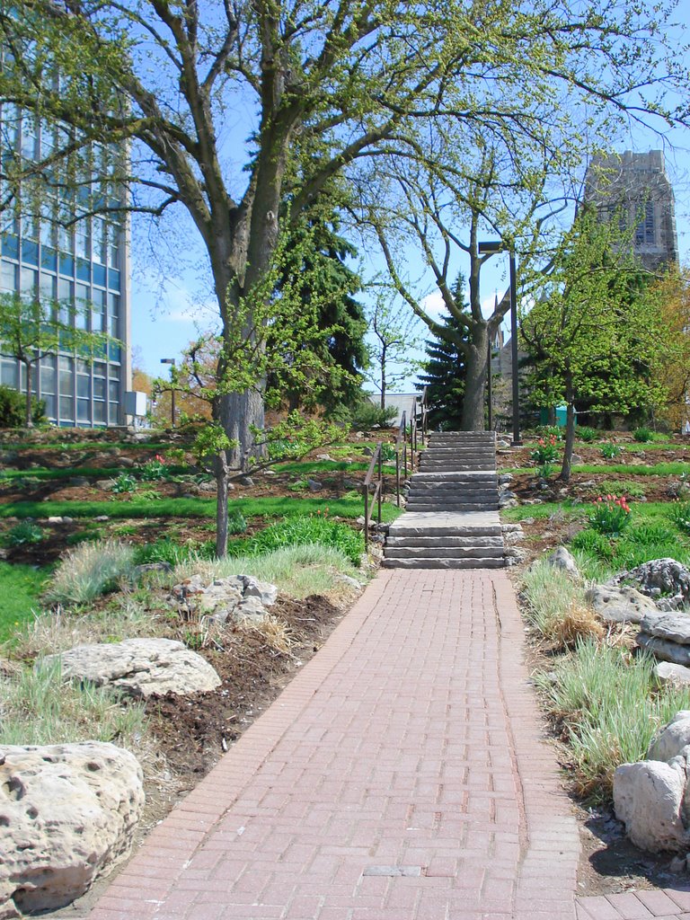 Walk to City Hall of Oshawa,Ontario Canada..(εισοδος Δημαρχειου) by aris patelos