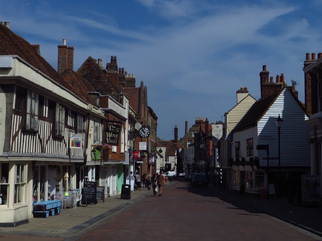 Preston Street, Faversham, 21st August 2013 by wiggyretired