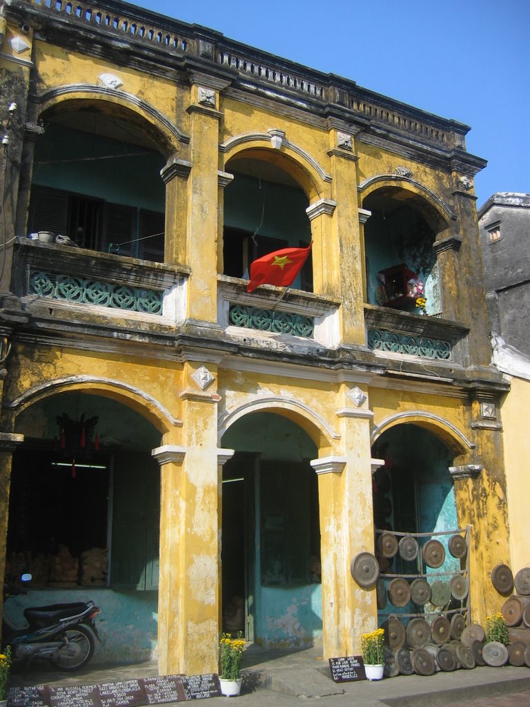 Colonial building, Hoi An by Cjewiss