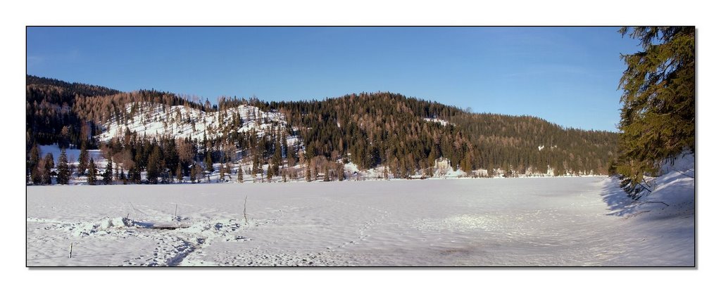 Eistauchen - Erlaufsee Panorama 3/2006 by AustrianAviationArt