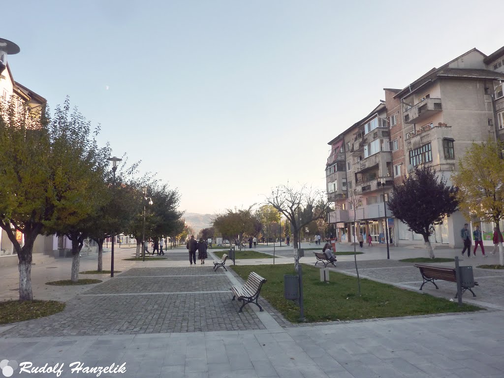 Promenada Petroşani - The Promenade of Petroşani by Rudolf Hanzelik