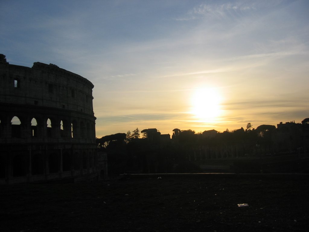 Tramonto al Colosseo by "erica"