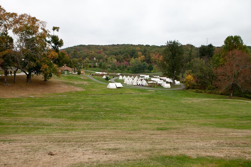 Green Hill Park--Encampment by waynebrink