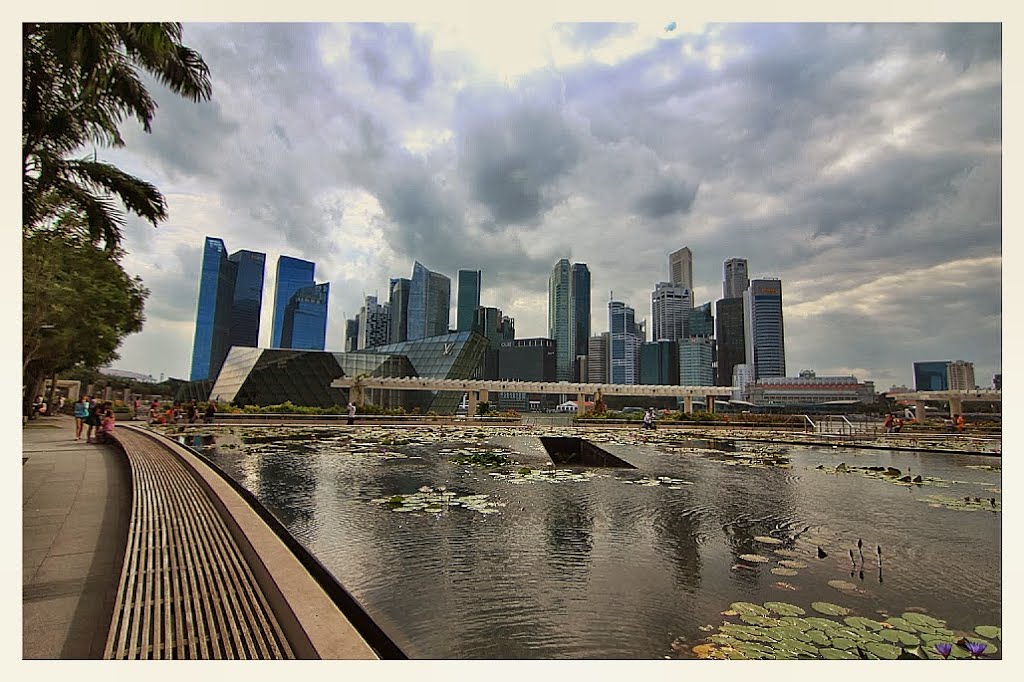 Central Business District seen from the Marina Bay Sands. 02 by liem ailie