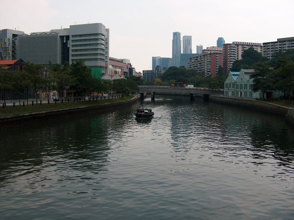 Singapore river behind havelock Rd by Erderwärmer