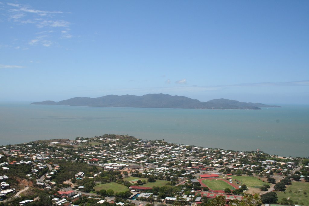 OVER LOOKING MAGNETIC ISLAND by David Denholm