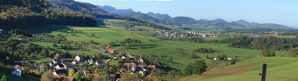 Vorne Häfelfingen hinten Rümlingen by S.Abt