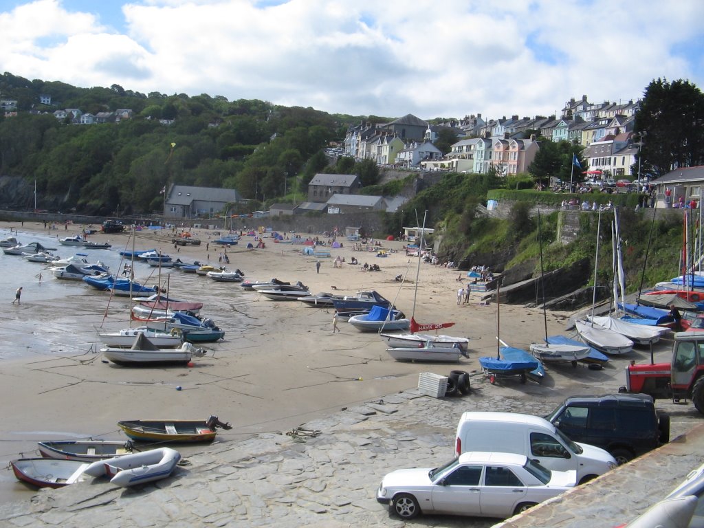 Newque wales from the harbor by cowbridgeguide.co.uk