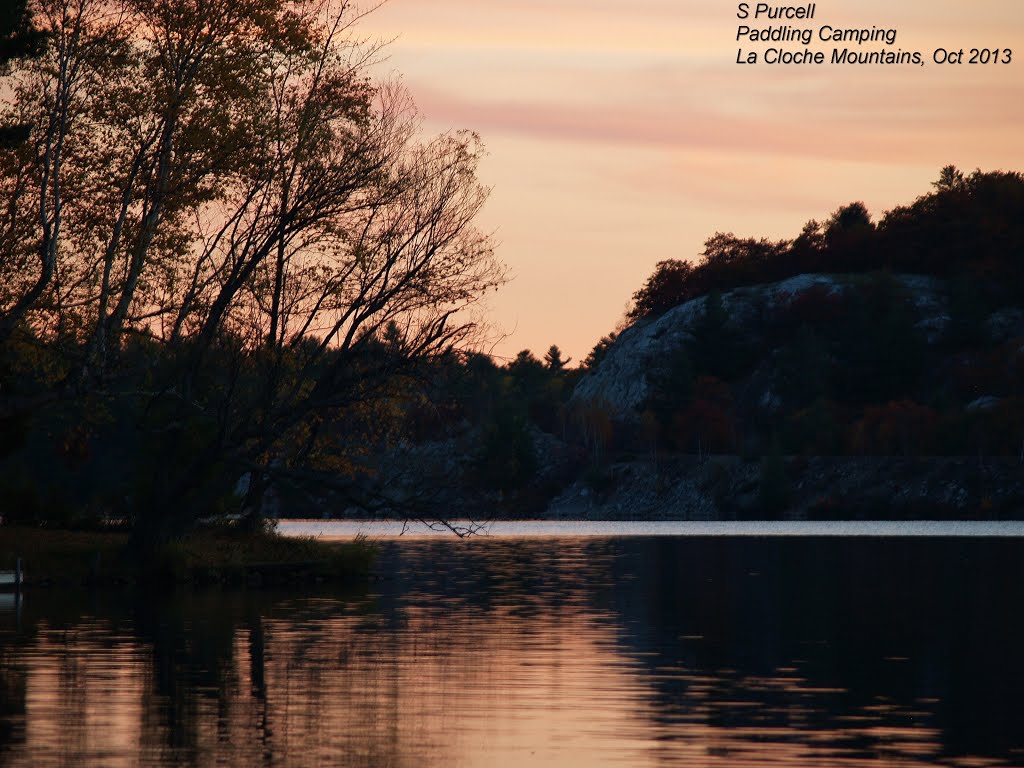 La Cloche Mountains evening serenity by sapurcell