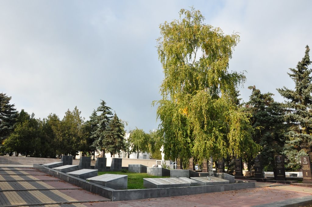 Аксай. Площадь Героев / Aksai. Heroes Square by Valentine Verchenko