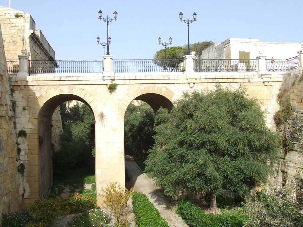 Main Entrance to Vittoriosa City by Adrian Vella