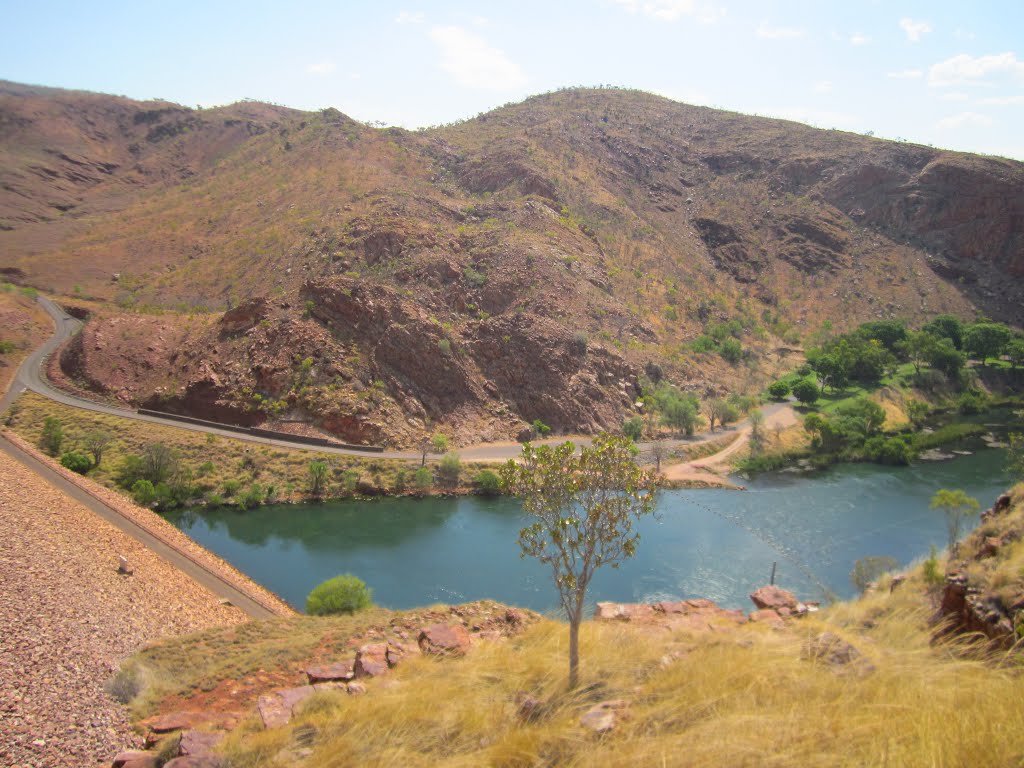 Ord River near Lake Argyle, WA by Jason Boyd