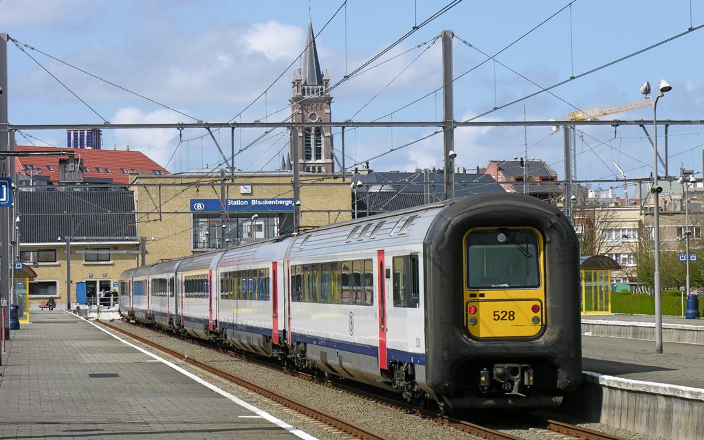 Blankenberge Station by Jakkes